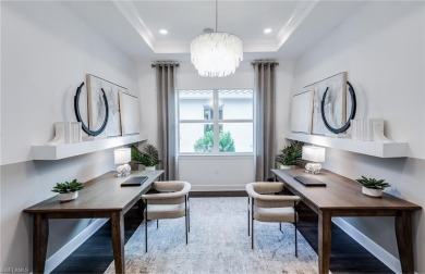 This stunning Renown floor plan is a brand-new, move-in-ready on Valencia Golf and Country Club in Florida - for sale on GolfHomes.com, golf home, golf lot