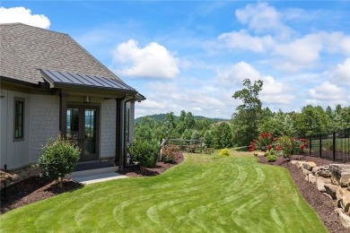 Perched atop a hill alongside the 10th fairway of the acclaimed on Currahee Golf Club in Georgia - for sale on GolfHomes.com, golf home, golf lot