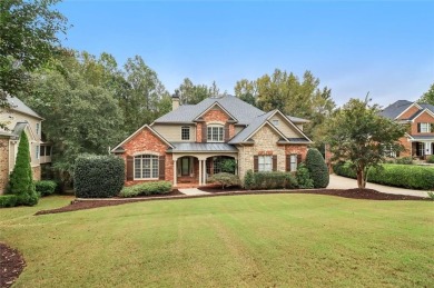 This exquisite Traditional Craftsman home rests near the end of on Traditions of Braselton Golf Club in Georgia - for sale on GolfHomes.com, golf home, golf lot