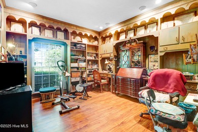 Upstairs has 640 sq feet which is not included in the total sq on Kinston Country Club Inc in North Carolina - for sale on GolfHomes.com, golf home, golf lot