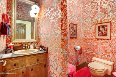 Upstairs has 640 sq feet which is not included in the total sq on Kinston Country Club Inc in North Carolina - for sale on GolfHomes.com, golf home, golf lot