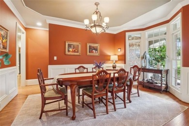This exquisite Traditional Craftsman home rests near the end of on Traditions of Braselton Golf Club in Georgia - for sale on GolfHomes.com, golf home, golf lot