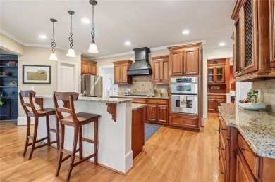 This exquisite Traditional Craftsman home rests near the end of on Traditions of Braselton Golf Club in Georgia - for sale on GolfHomes.com, golf home, golf lot