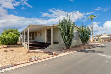 ON LEASED LAND-55+:This charming 2-bedroom, 1.75-bath home is on Sun City Riverview Golf Course in Arizona - for sale on GolfHomes.com, golf home, golf lot