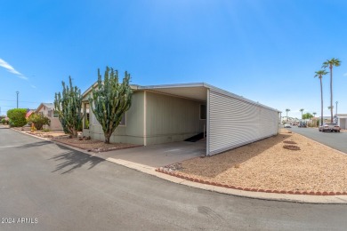 ON LEASED LAND-55+:This charming 2-bedroom, 1.75-bath home is on Sun City Riverview Golf Course in Arizona - for sale on GolfHomes.com, golf home, golf lot