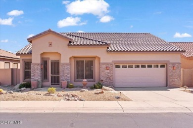 This spectacular home is located in McDowell Mountain Ranch's on Sanctuary Golf Course At WestWorld in Arizona - for sale on GolfHomes.com, golf home, golf lot