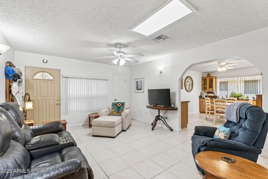 Don't miss this beautifully updated rare 3-bedroom, 2-bath on Sun City Lakes West and East in Arizona - for sale on GolfHomes.com, golf home, golf lot