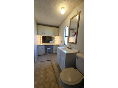 Cute 2 bedroom 2 bath home with newer flooring and is partially on Golden Lakes Golf Course in Florida - for sale on GolfHomes.com, golf home, golf lot