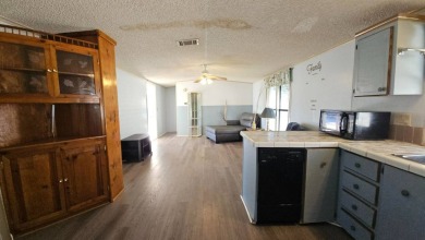 Cute 2 bedroom 2 bath home with newer flooring and is partially on Golden Lakes Golf Course in Florida - for sale on GolfHomes.com, golf home, golf lot