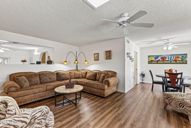 Don't miss this beautifully updated rare 3-bedroom, 2-bath on Sun City Lakes West and East in Arizona - for sale on GolfHomes.com, golf home, golf lot