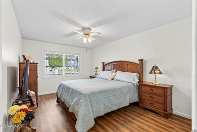 Don't miss this beautifully updated rare 3-bedroom, 2-bath on Sun City Lakes West and East in Arizona - for sale on GolfHomes.com, golf home, golf lot