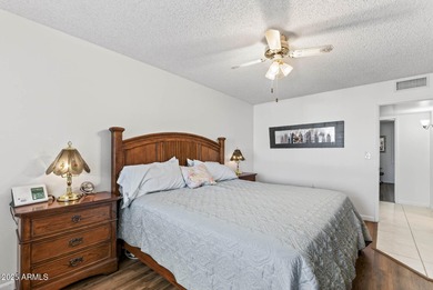 Don't miss this beautifully updated rare 3-bedroom, 2-bath on Sun City Lakes West and East in Arizona - for sale on GolfHomes.com, golf home, golf lot