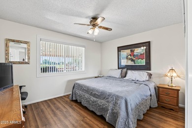 Don't miss this beautifully updated rare 3-bedroom, 2-bath on Sun City Lakes West and East in Arizona - for sale on GolfHomes.com, golf home, golf lot