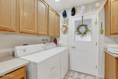 Don't miss this beautifully updated rare 3-bedroom, 2-bath on Sun City Lakes West and East in Arizona - for sale on GolfHomes.com, golf home, golf lot