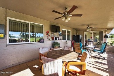Don't miss this beautifully updated rare 3-bedroom, 2-bath on Sun City Lakes West and East in Arizona - for sale on GolfHomes.com, golf home, golf lot