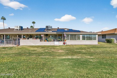 Don't miss this beautifully updated rare 3-bedroom, 2-bath on Sun City Lakes West and East in Arizona - for sale on GolfHomes.com, golf home, golf lot