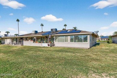 Don't miss this beautifully updated rare 3-bedroom, 2-bath on Sun City Lakes West and East in Arizona - for sale on GolfHomes.com, golf home, golf lot