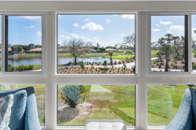 Panoramic, sweeping lake & golf views from every window of this on Quail Ridge Golf Course and Country Club in Florida - for sale on GolfHomes.com, golf home, golf lot