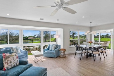 Panoramic, sweeping lake & golf views from every window of this on Quail Ridge Golf Course and Country Club in Florida - for sale on GolfHomes.com, golf home, golf lot