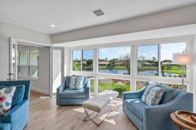Panoramic, sweeping lake & golf views from every window of this on Quail Ridge Golf Course and Country Club in Florida - for sale on GolfHomes.com, golf home, golf lot