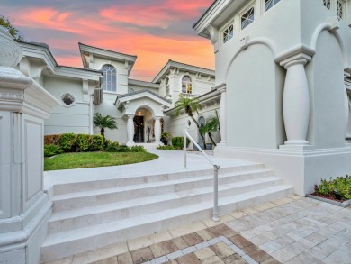 This stunning Waterfront Bay Estate is a rare gem nestled within on Kelly Plantation Golf Club in Florida - for sale on GolfHomes.com, golf home, golf lot