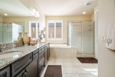 Welcome to 9709 Stonewood Drive in the highly sought-after 55+ on Wildhorse Golf Club of Robson Ranch in Texas - for sale on GolfHomes.com, golf home, golf lot