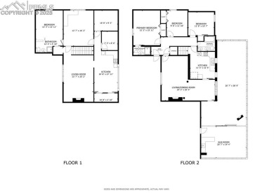 Located in the peaceful Sangre De Cristo Place neighborhood on Elmwood Golf Course in Colorado - for sale on GolfHomes.com, golf home, golf lot