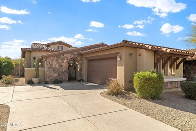 Welcome to refined, low-maintenance living in the gated on Whisper Rock Golf Club  in Arizona - for sale on GolfHomes.com, golf home, golf lot