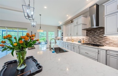 Stunning Biscayne Model in the Gated Woodlands at Longleaf on Seven Springs Golf and Country Club in Florida - for sale on GolfHomes.com, golf home, golf lot