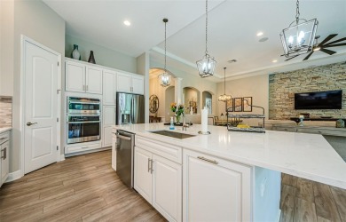 Stunning Biscayne Model in the Gated Woodlands at Longleaf on Seven Springs Golf and Country Club in Florida - for sale on GolfHomes.com, golf home, golf lot