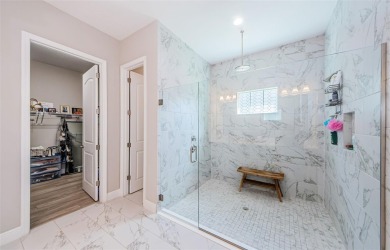 Stunning Biscayne Model in the Gated Woodlands at Longleaf on Seven Springs Golf and Country Club in Florida - for sale on GolfHomes.com, golf home, golf lot