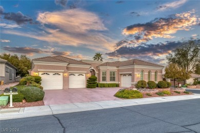 Beautifully elevated corner lot with lush landscaped. Model 7140 on Siena Golf Club in Nevada - for sale on GolfHomes.com, golf home, golf lot