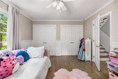 Nestled on a large + acre serene, corner lot in the highly on Bobby Jones Golf Club in Georgia - for sale on GolfHomes.com, golf home, golf lot