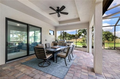 Newly updated! Experience modern elegance in this 3128 sq ft on Shadow Wood Preserve in Florida - for sale on GolfHomes.com, golf home, golf lot