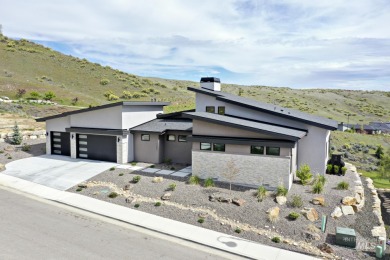 Views for miles! Gaze out at the Owyhee Mountains, the foothills on Crane Creek Country Club in Idaho - for sale on GolfHomes.com, golf home, golf lot