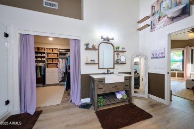 This amazing home has been reimagined and updated with a 300k on The Legend at Arrowhead in Arizona - for sale on GolfHomes.com, golf home, golf lot