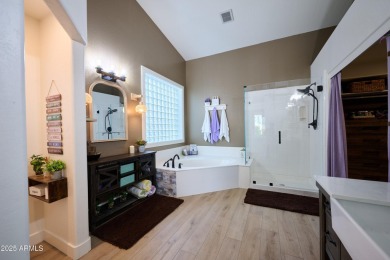 This amazing home has been reimagined and updated with a 300k on The Legend at Arrowhead in Arizona - for sale on GolfHomes.com, golf home, golf lot