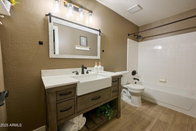 This amazing home has been reimagined and updated with a 300k on The Legend at Arrowhead in Arizona - for sale on GolfHomes.com, golf home, golf lot