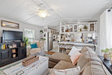 Welcome to Sunrise Hill Estates, a desirable 55+ mobile home on The Links At Outlook in Maine - for sale on GolfHomes.com, golf home, golf lot