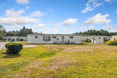 Welcome to Sunrise Hill Estates, a desirable 55+ mobile home on The Links At Outlook in Maine - for sale on GolfHomes.com, golf home, golf lot