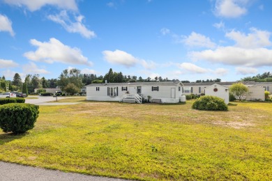 Welcome to Sunrise Hill Estates, a desirable 55+ mobile home on The Links At Outlook in Maine - for sale on GolfHomes.com, golf home, golf lot