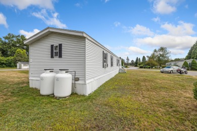 Welcome to Sunrise Hill Estates, a desirable 55+ mobile home on The Links At Outlook in Maine - for sale on GolfHomes.com, golf home, golf lot