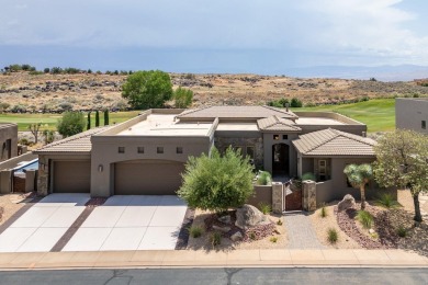 This is desert living at its finest - perched along the 17th on The Ledges Golf Club in Utah - for sale on GolfHomes.com, golf home, golf lot