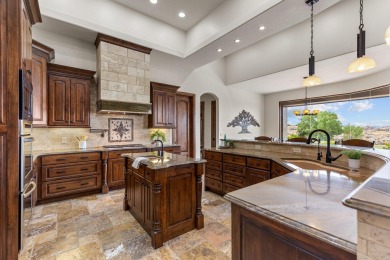 This is desert living at its finest - perched along the 17th on The Ledges Golf Club in Utah - for sale on GolfHomes.com, golf home, golf lot
