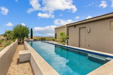 This is desert living at its finest - perched along the 17th on The Ledges Golf Club in Utah - for sale on GolfHomes.com, golf home, golf lot