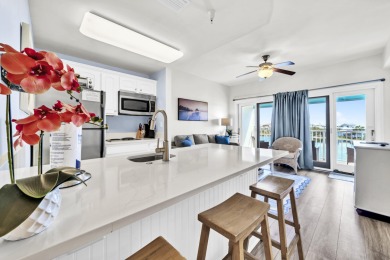 Updated 1 BR 1BA with breathtaking lake and Gulf views and on Sharks Tooth Golf Club in Florida - for sale on GolfHomes.com, golf home, golf lot