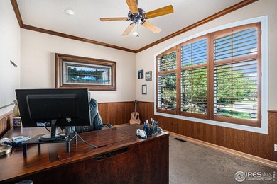 Discover quiet luxury in this exceptional ranch home, situated on Colorado National Golf Club in Colorado - for sale on GolfHomes.com, golf home, golf lot