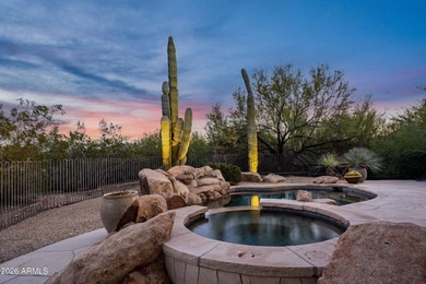 An extraordinary expression of authentic desert design, this on The Boulders Resort Golf Club in Arizona - for sale on GolfHomes.com, golf home, golf lot