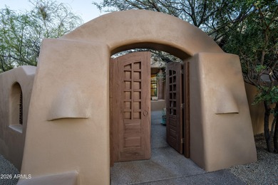 An extraordinary expression of authentic desert design, this on The Boulders Resort Golf Club in Arizona - for sale on GolfHomes.com, golf home, golf lot