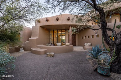 An extraordinary expression of authentic desert design, this on The Boulders Resort Golf Club in Arizona - for sale on GolfHomes.com, golf home, golf lot